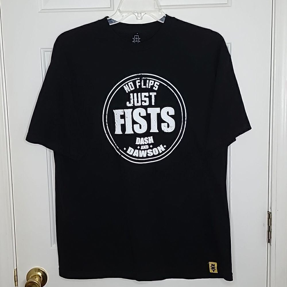 THE REVIVAL Small Double Sided T-shirt NXT Pro Wrestling Dash Dawson